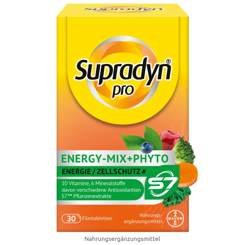Supradyn pro energy-mix + phyto Filmtabletten (30 Stk)