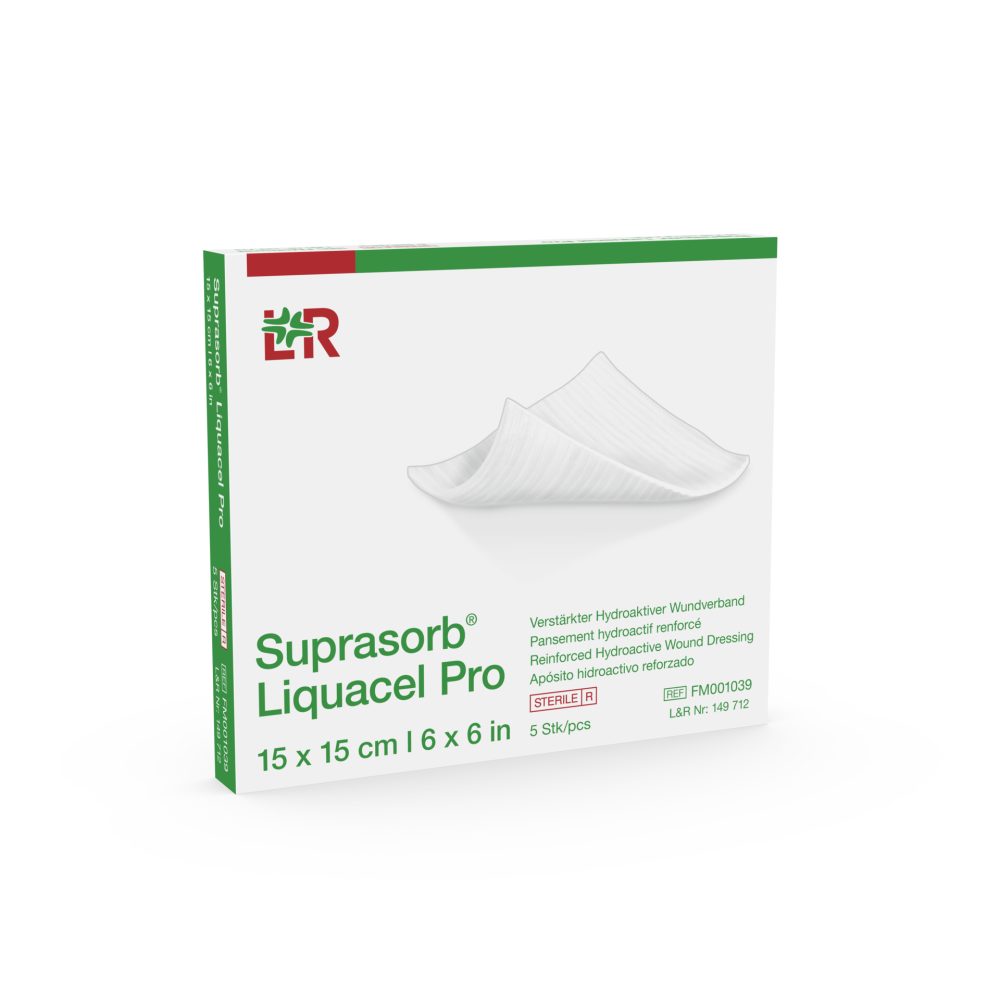 Suprasorb Liquacel Pro, 15x15cm (5 Stk)