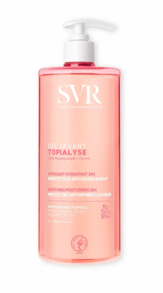 SVR Topialyse Gel Lavant 20% Fl 1 lt