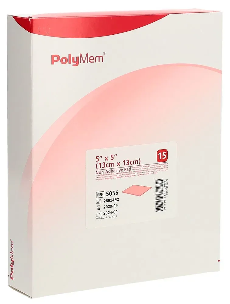 PolyMem Non Adhesive Dressing 13x13cm 15 Stk