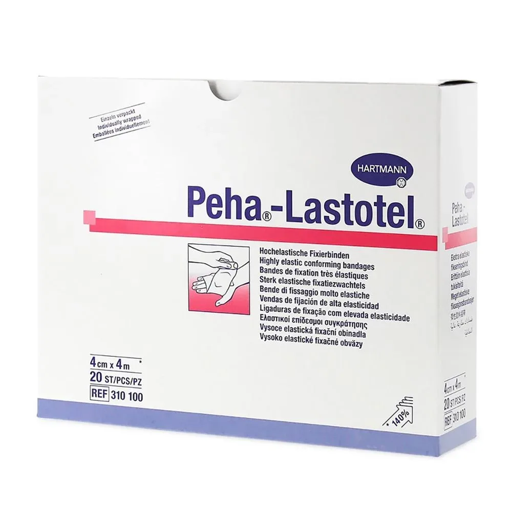 Peha-Lastotel Fixierbinden 10cmx4m 20 Stk