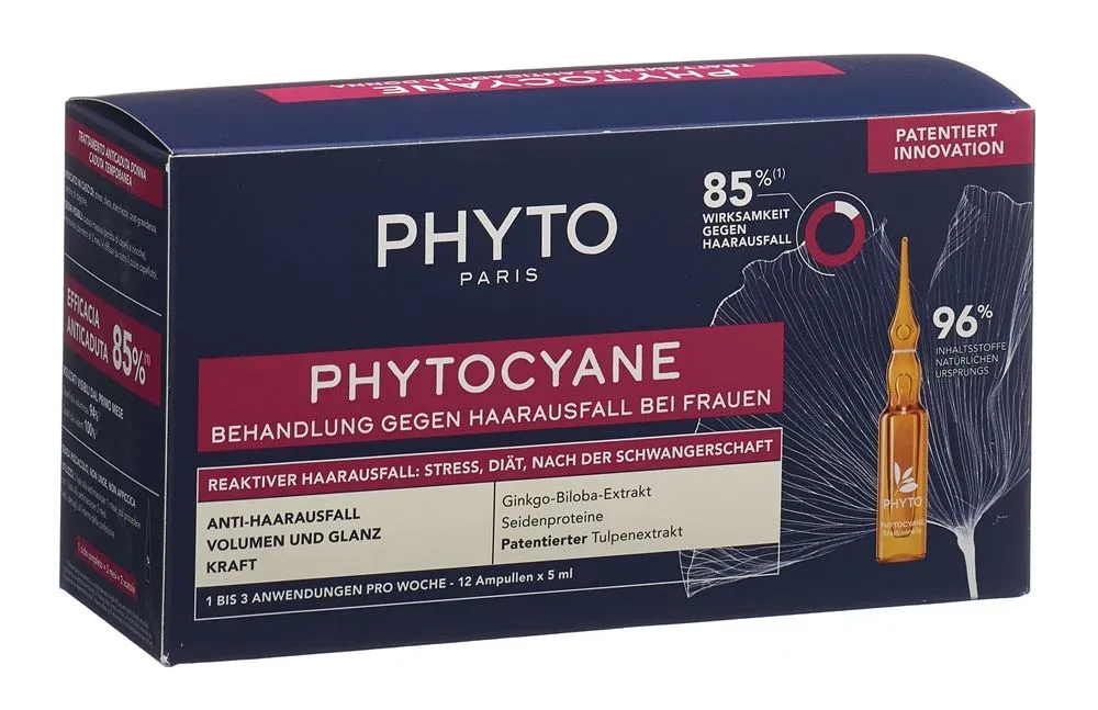 Phyto Phytocyane Women Reac deutsch/italienisch 12 Fl 5 ml