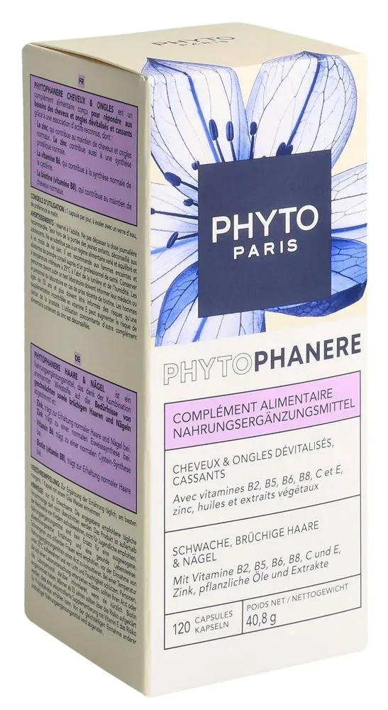 Phyto Phytophanère Complément Alimentaire Kaps 120 Stk
