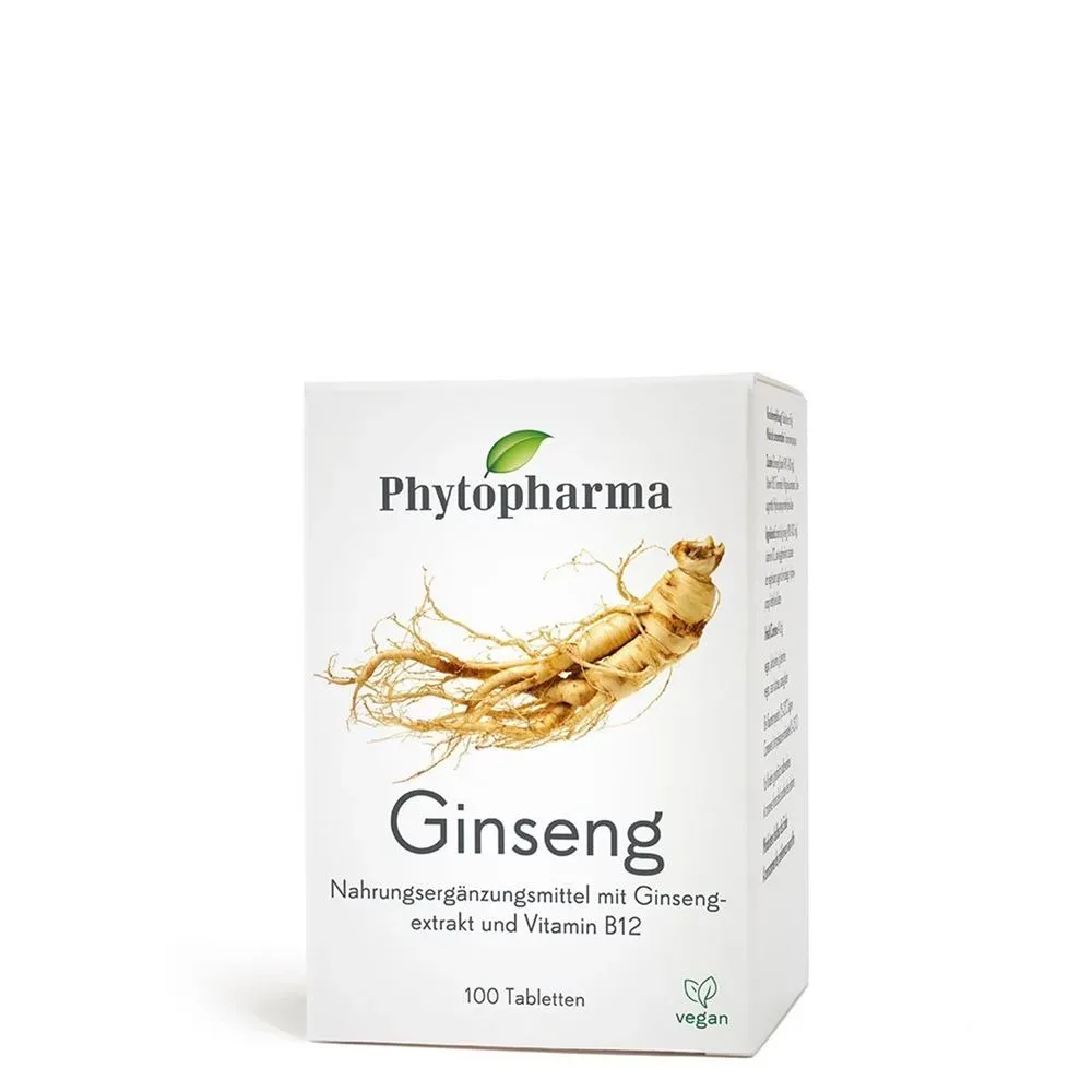 Phytopharma Ginseng-Tabletten (100 Stk)