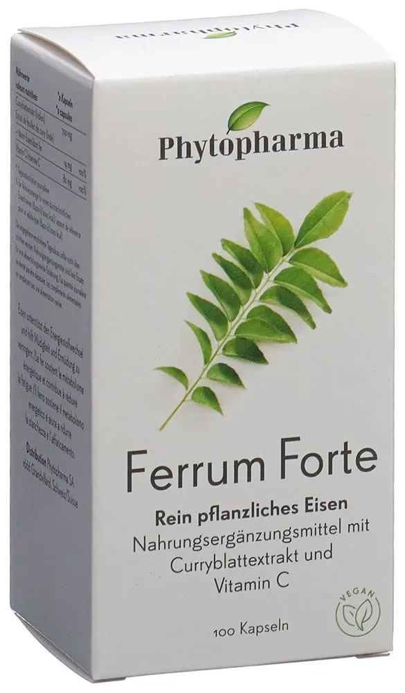 Phytopharma Ferrum Forte Kapseln (100 Stk)