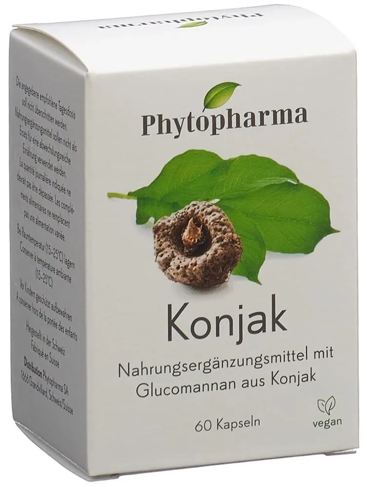 Phytopharma - Konjak Kapseln, 60 Stück