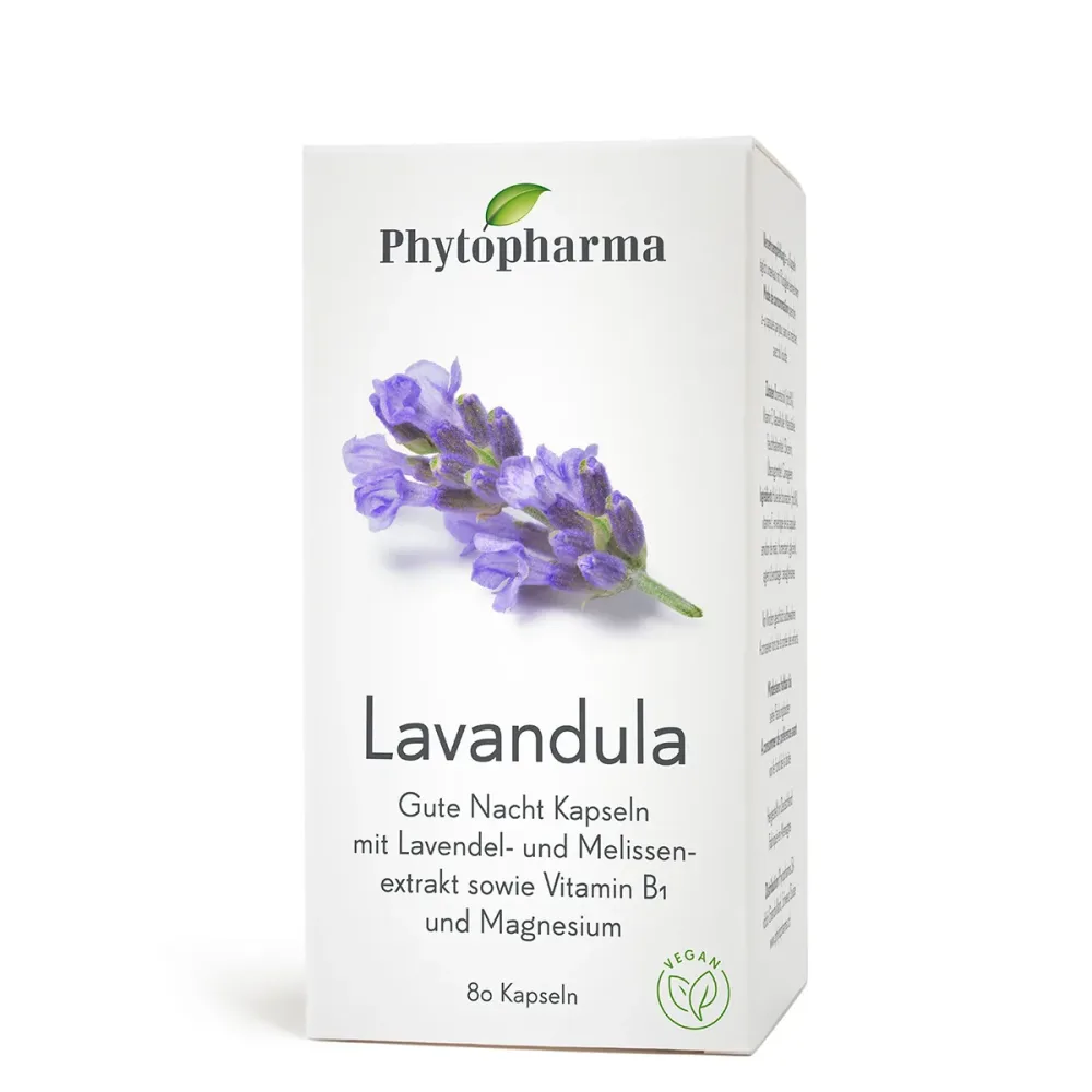Phytopharma Lavandula Kapseln (80 Stk)