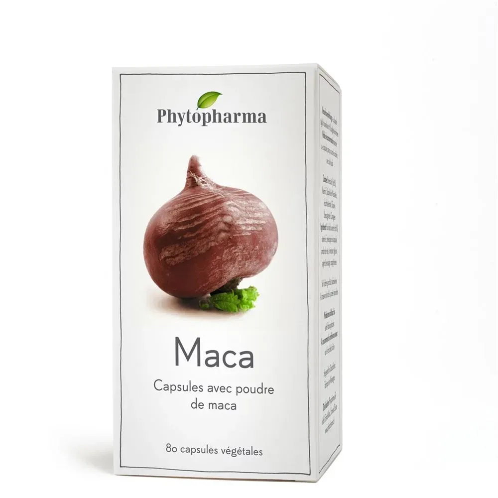 Phytopharma Maca 409mg pflanzlich Kapseln (80 Stk)
