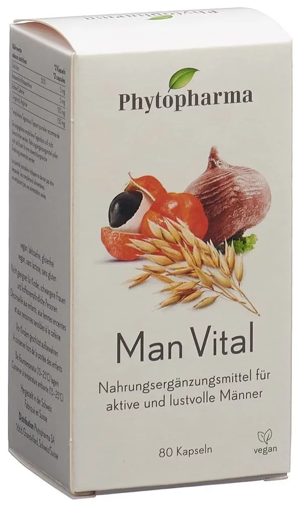 Phytopharma Man Vital Kapseln (80 Stk)