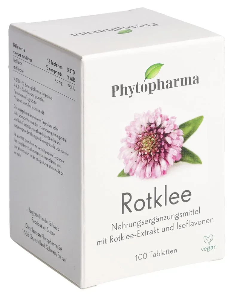 Phytopharma Rotklee Tabletten 250mg (100 Stk)
