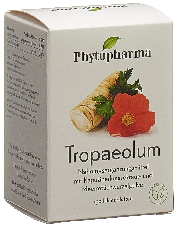Phytopharma Tropaeolum Filmtabletten (150 Stk)