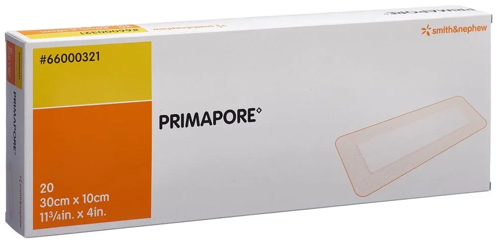 Primapore Wundverband 30x10cm steril 20 Stk
