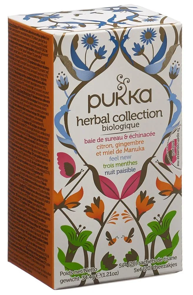 Pukka Herbal Collection Tee Bio französisch/englisch Btl 20 Stk