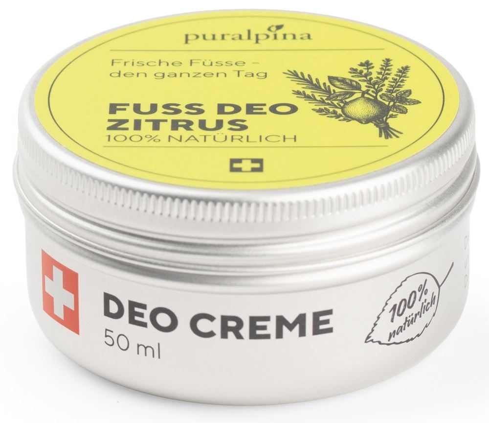 Puralpina Fuss Deo Zitrus Dose 50 ml
