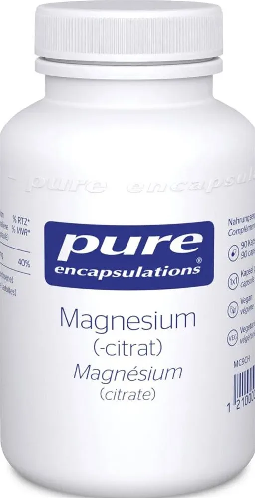 Pure Encapsulations Magnesiumcitrat Kapseln (90 Stk)