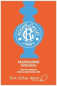 Roger & Gallet - Mandarine Doudou Eau De Parfum Roll-On, 15  ml