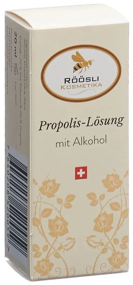 RÖÖSLI KOSMETIKA Propolis-Lösung Mit Alkohol (250ml)
