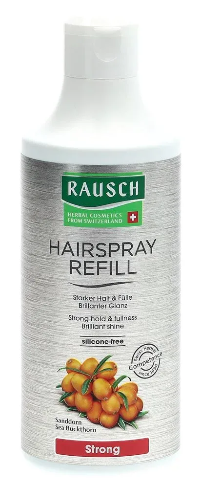 Rausch Hairspray Strong Sanddorn Non-Aerosol, Refill  400 ml