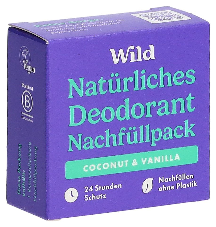Wild Deo Stick Refill Coconut 40g