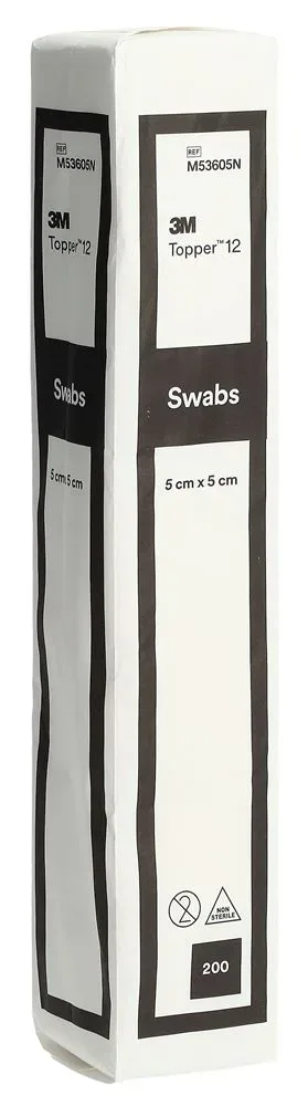 Topper 12 NW Kompressen 5x5cm unsteril 200 Stk