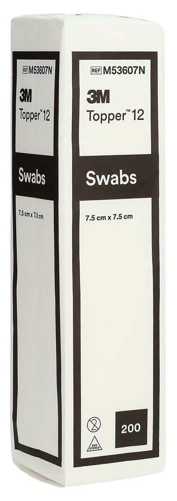 Topper 12 NW Kompressen 7.5x7.5cm unsteril 200 Stk
