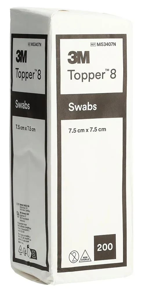 Topper 8 NW Kompressen 7.5x7.5cm unsteril 200 Stk