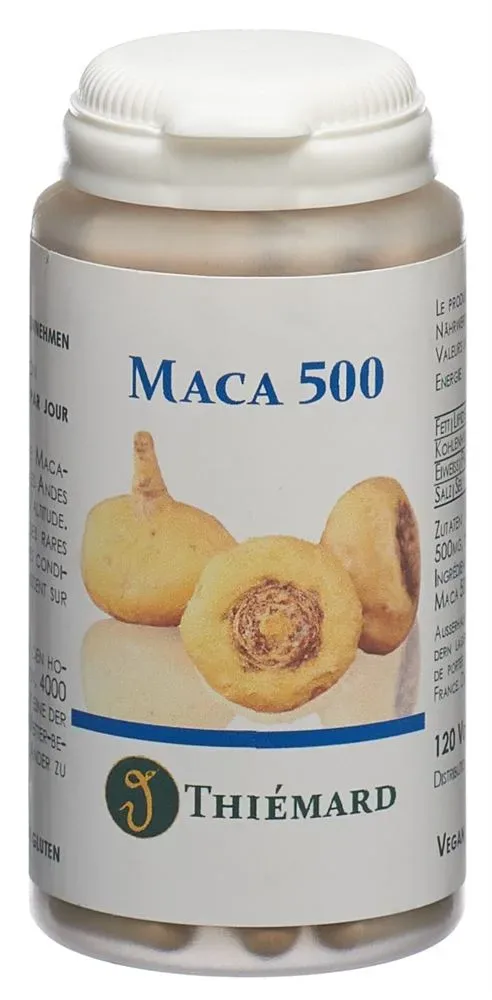 Thiémard Maca Kaps 500 mg 120 Stk