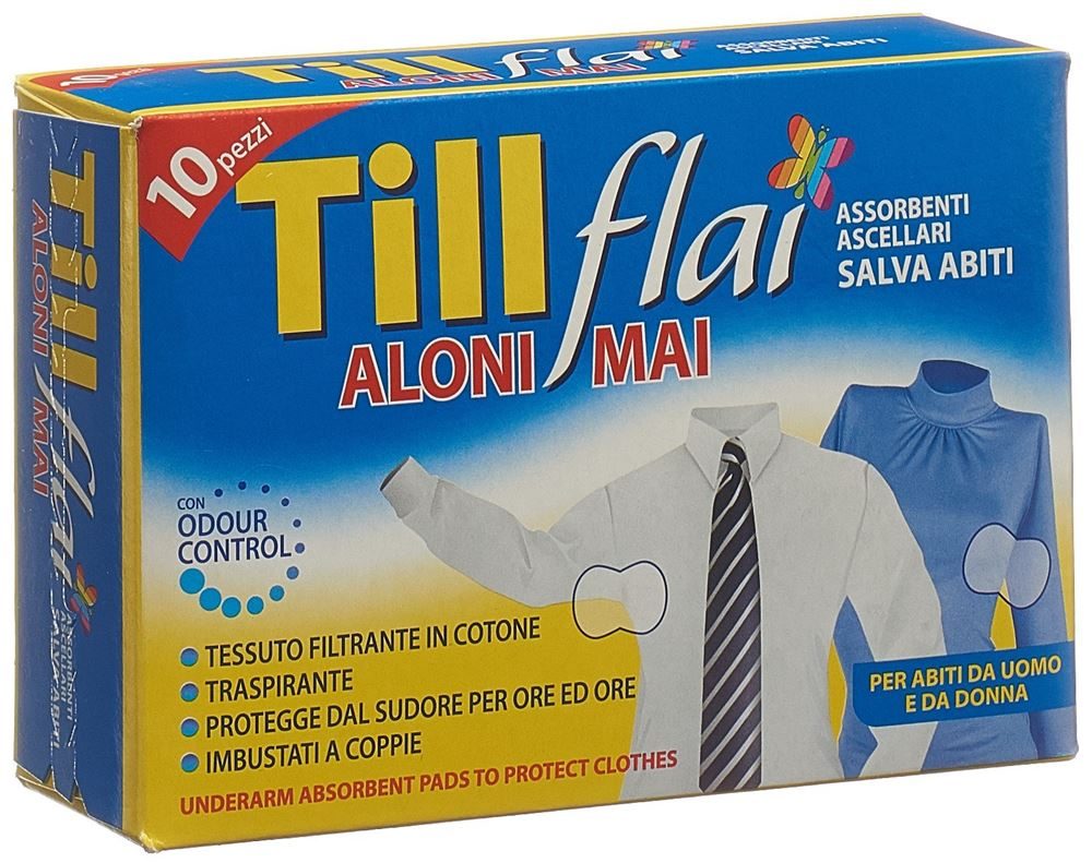 Till Flai Saugpapier Achselhöhlen (10 Stück)