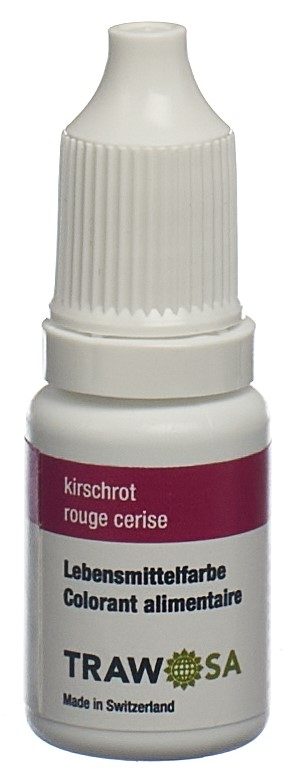 Trawosa Lebensmittelfarbstoff kirschrot 10 ml