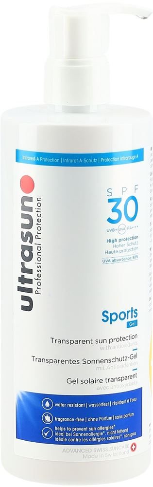 ultrasun Sports Gel SPF 30 -25% (400 ml)