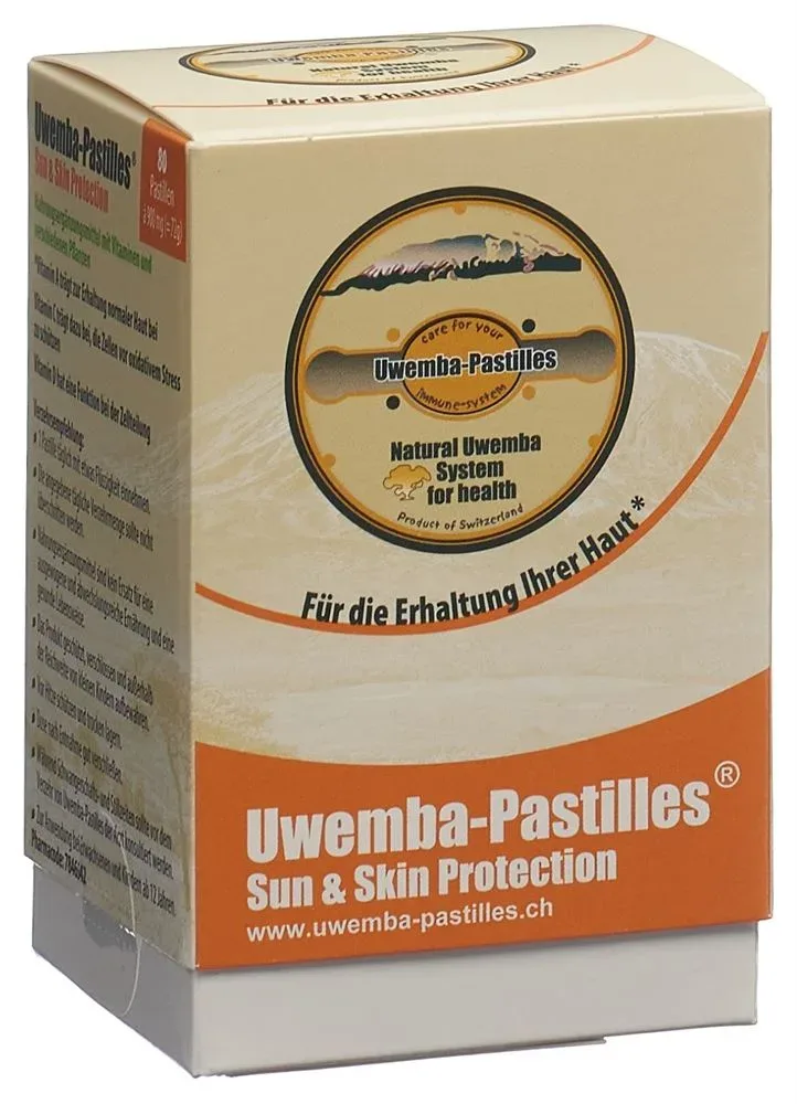 Uwemba Pastilles Sun & Skin Protection (80 Stk)