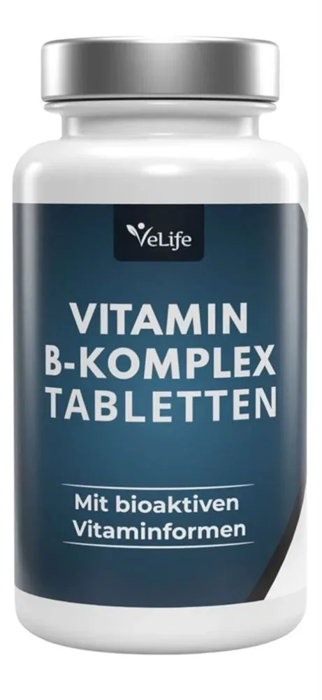 VeLife Vitamin B Komplex Tabletten (120 Stk)