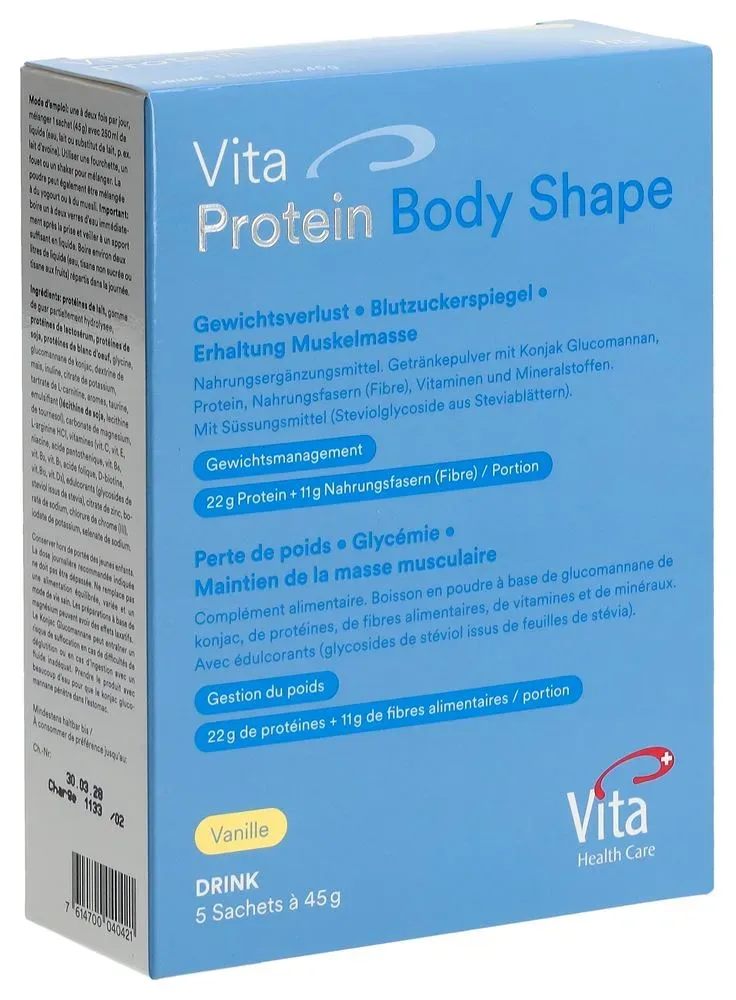 Vita Protein Body Shape Sachets (5x45g)