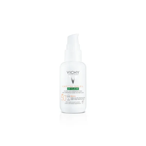 VICHY - Capital Soleil Uv-Clear SPF50+, 40 ml