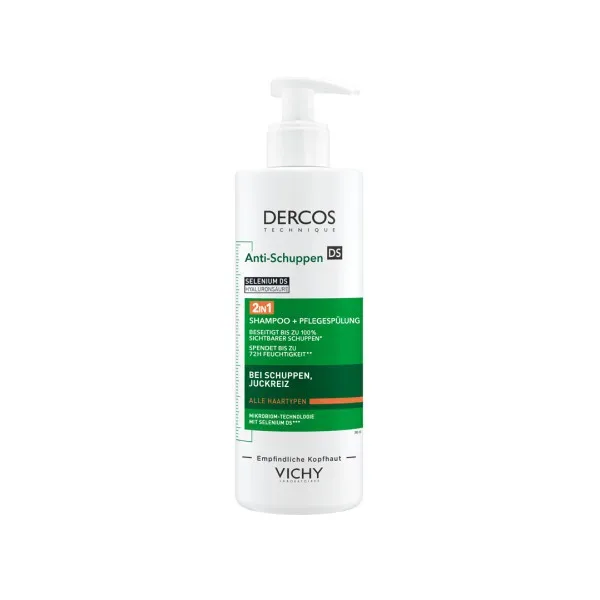 VICHY - 2in1 Anti-Schuppen Shampoo, Dercos, 390 ml