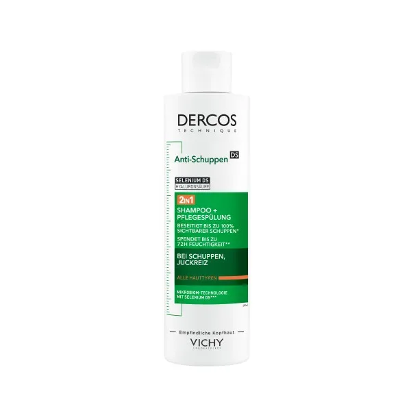 VICHY - 2in1 Anti-Schuppen Shampoo, Dercos, 200 ml