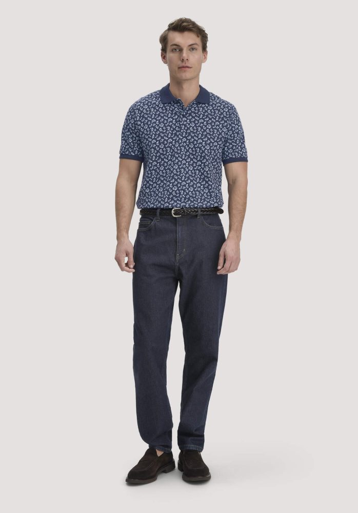 hessnatur Herren Jeans MADS Relaxed Tapered aus Bio-Denim - blau Grösse31/32