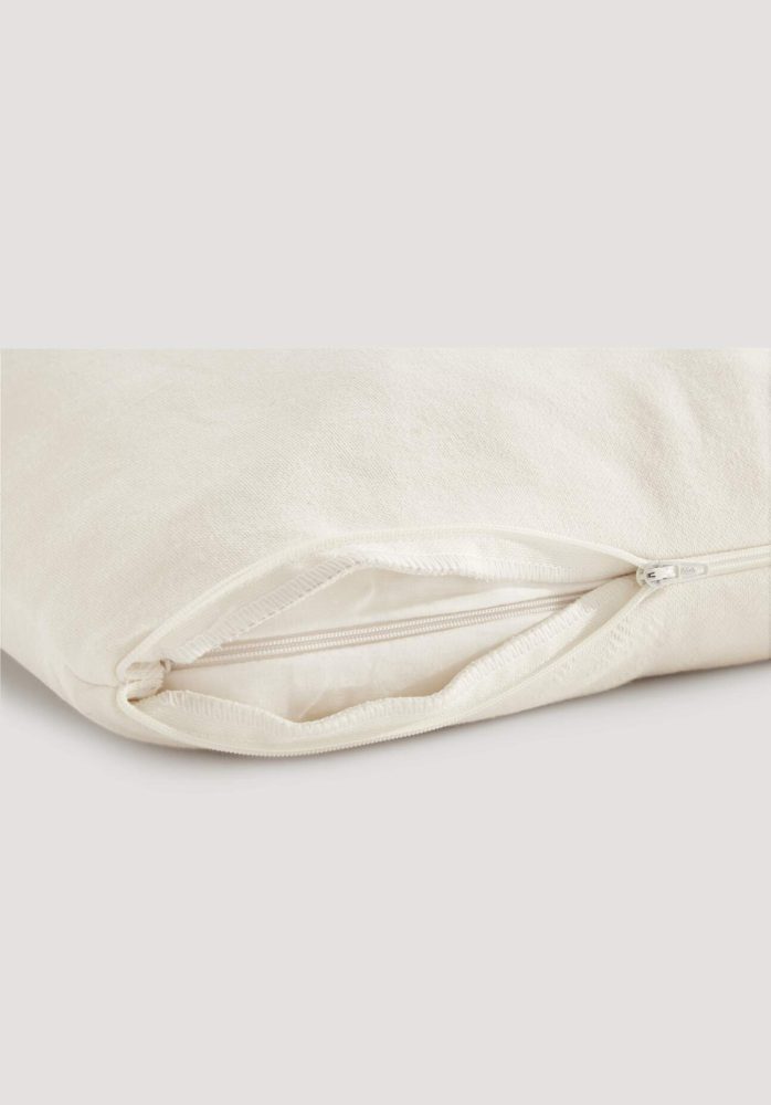 hessnatur Nackenstützkissen ALLROUND - naturfarben Grösse40x80 cm