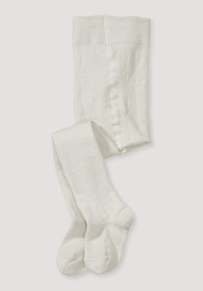 hessnatur Baby Woll-Strumpfhose aus Bio-Merinowolle mit Bio-Baumwolle - naturfarben Grösse62/68