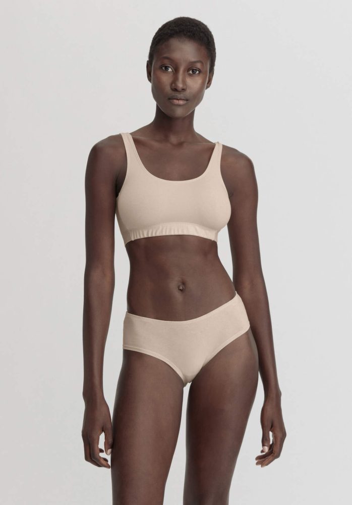 hessnatur Damen Panty Regular Cut COTTON FEEL aus Bio-Baumwolle - rosa Grösse36