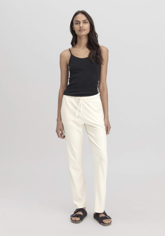 hessnatur Damen Spaghetti-Top im PURE COTTON aus Bio-Baumwolle - schwarz Grösse38