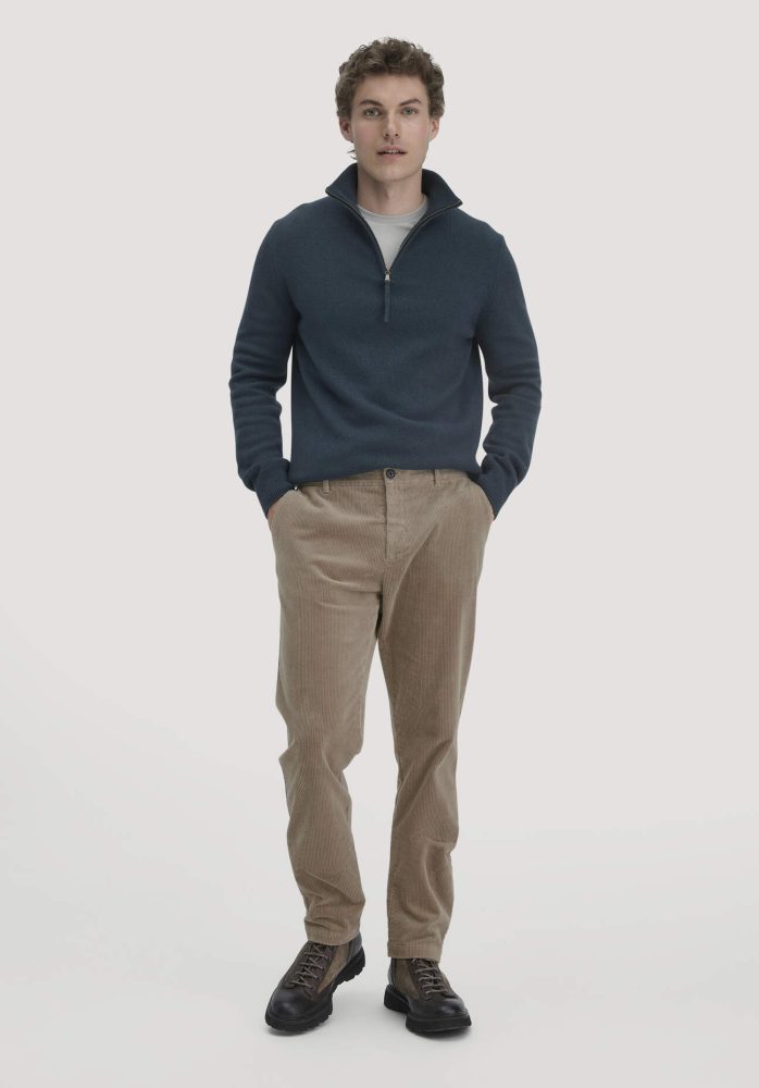 hessnatur Herren Cordhose LENN Regular aus Bio-Baumwolle - beige Grösse32/32
