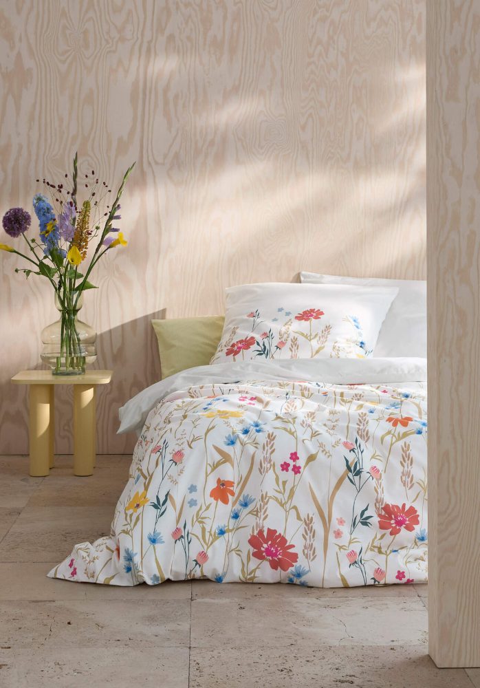 hessnatur Renforcé Bettwäsche Set MEDY aus Bio-Baumwolle - grün Grösse155x220 / 80x80 cm