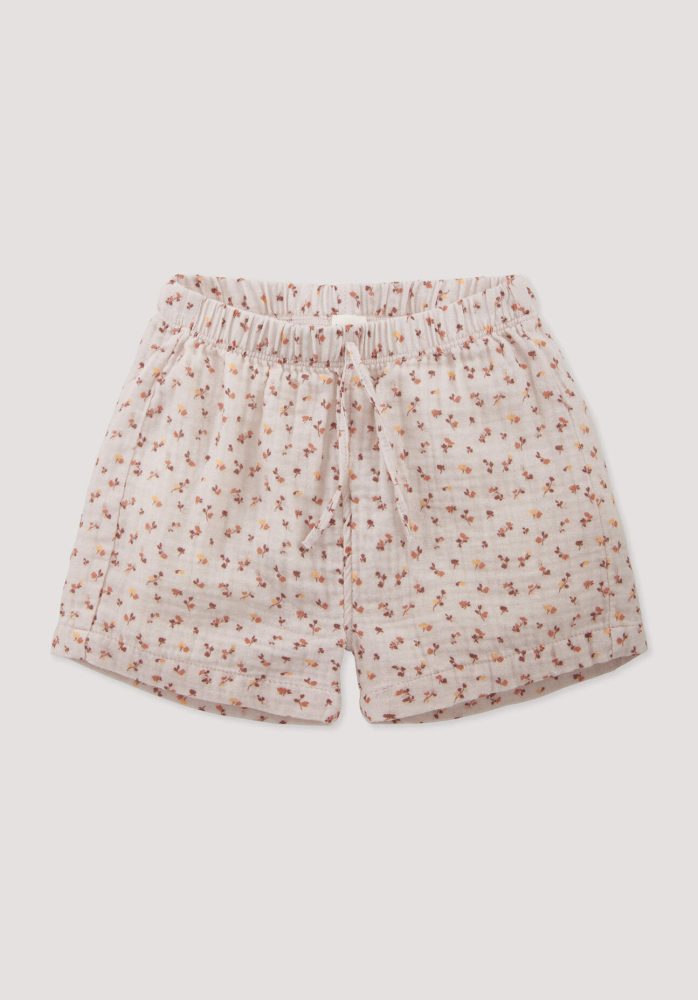 hessnatur Baby Musselin Shorts aus Bio-Baumwolle - orange Grösse86/92