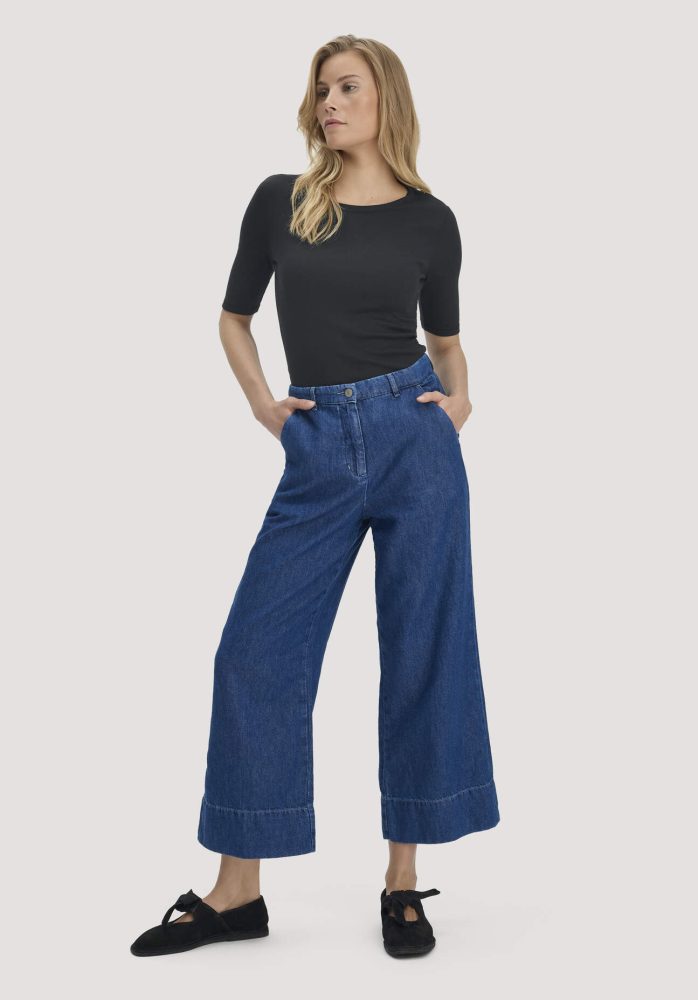 hessnatur Damen Ballerina aus Nubuk-Leder - schwarz Grösse36