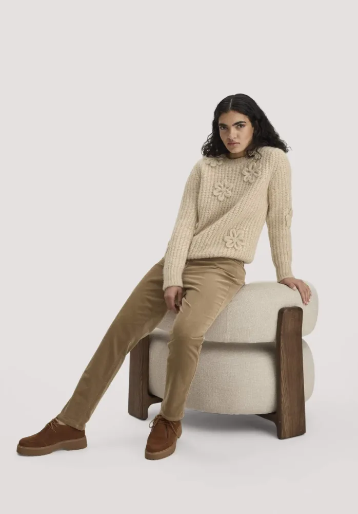 hessnatur Damen Derby Loafer aus Rindsnubukleder - braun - Größe 40