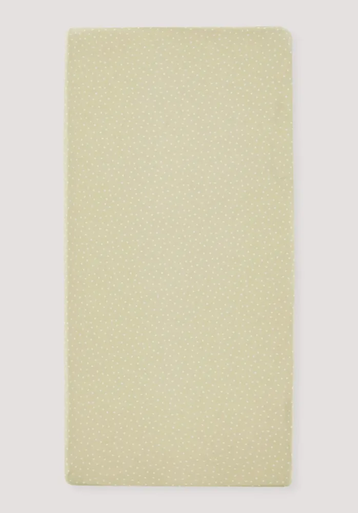 hessnatur Baby Jersey Spannbettlaken aus Bio-Baumwolle - beige - Größe 100x200 cm