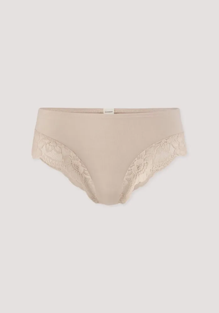 hessnatur Damen Panty PURE SENSE LACE aus TENCEL? Modal - rosa - Größe 38