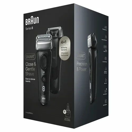 Braun Series 8 - 8560cc Herrenrasierer – Rasierer/Rasierapparat – schwarz