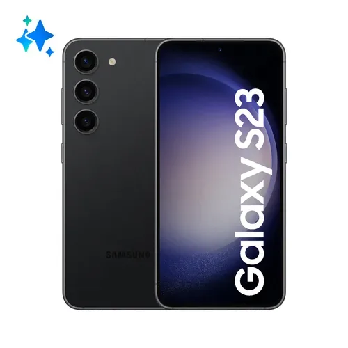 Samsung Galaxy S23 128GB Phantom Black  - akzeptabler Zustand mit Ladekabel (Trade)